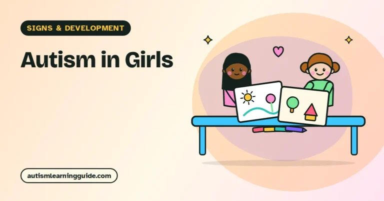 Young girl reading quietly, illustrating autism in girls