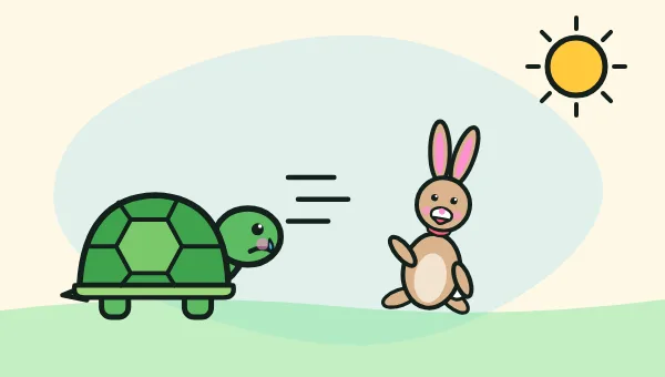 Picture from The Tortoise and the Hare