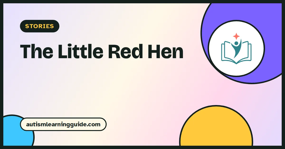 The Little Red Hen story for kids