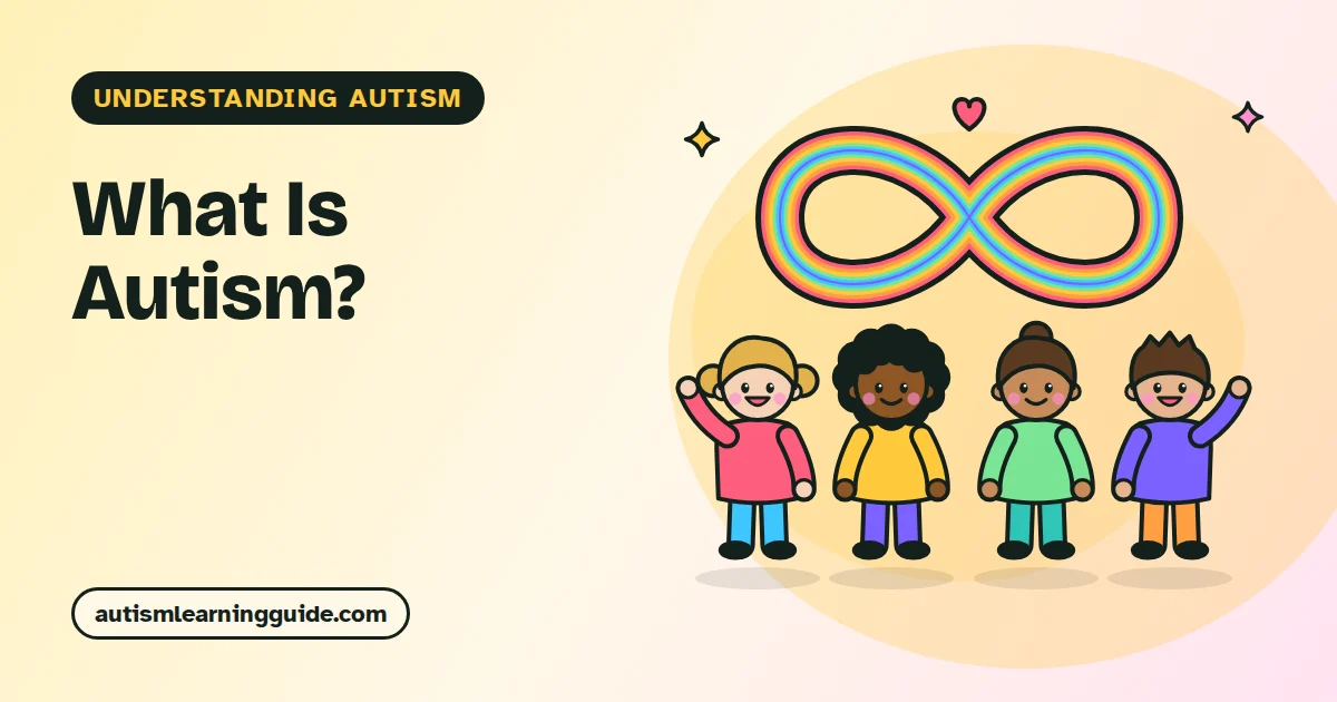 Illustration explaining what is autism for parents